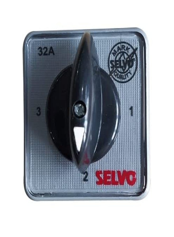 SELVO 32A Cam Operated Rotary Switch Phase Selector 1 Pole 3 Way - Image 2